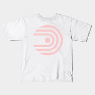 World of Motion Vintage Logo Millennial Pink Kids T-Shirt